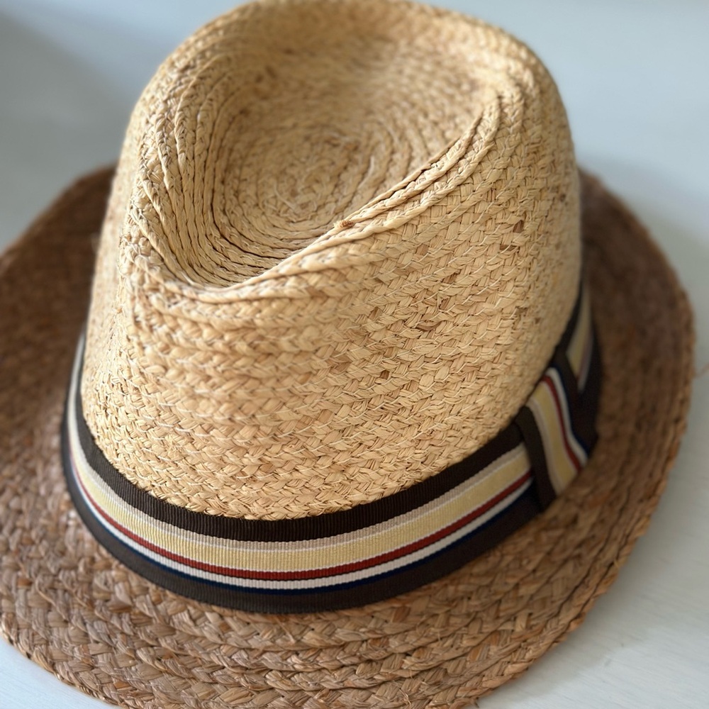 Unisex Jaxon Straw Fedora Hat